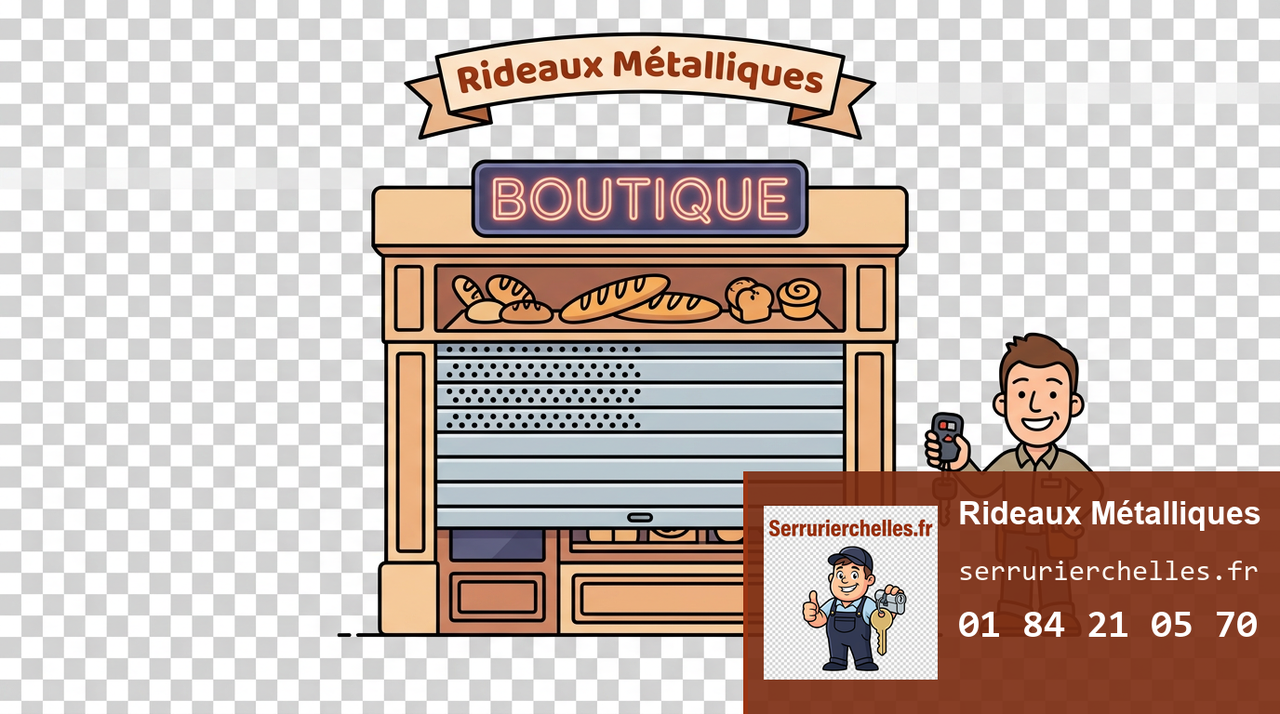 Serrurier Chelles — Rideaux Métalliques à Chelles (77500)